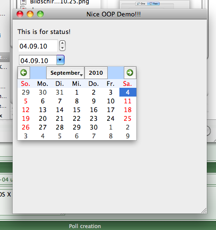 datepicker demo_1 on Mac OS X