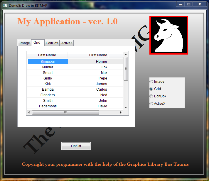 Bos Taurus Screen shoot
