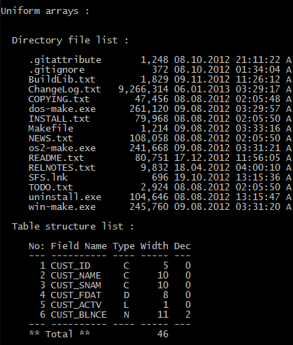 UF_Arrays